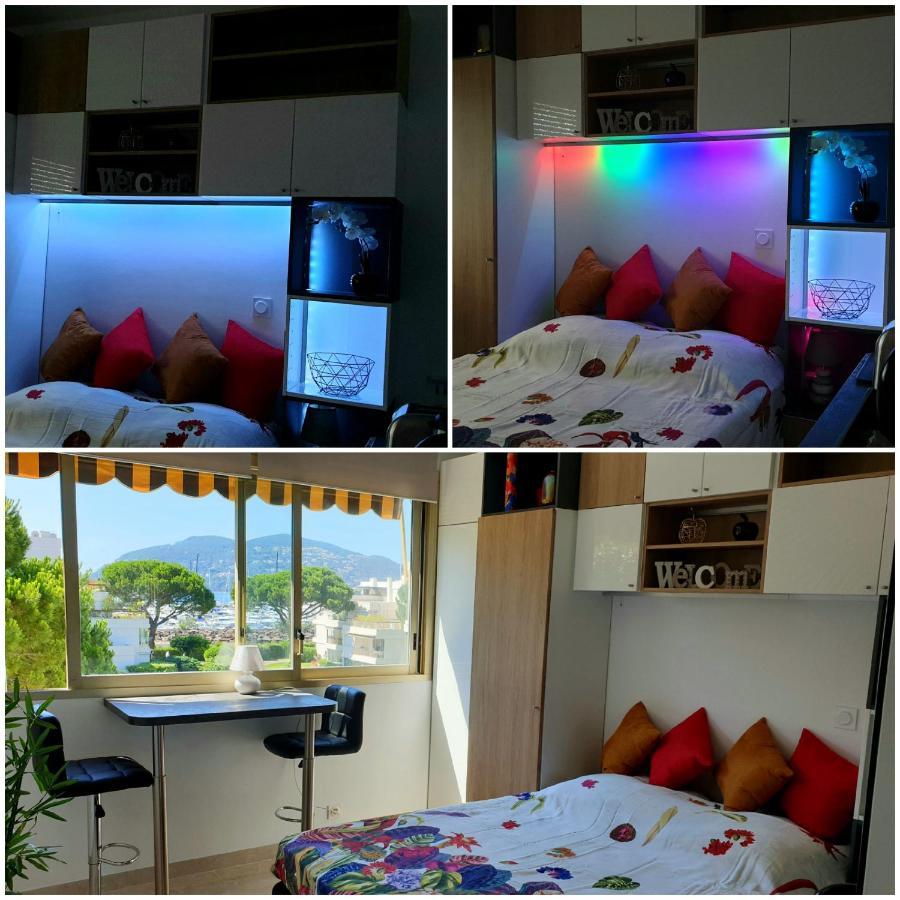 Garden And Beach Sea View Apartment Cannes Mandelieu Kültér fotó